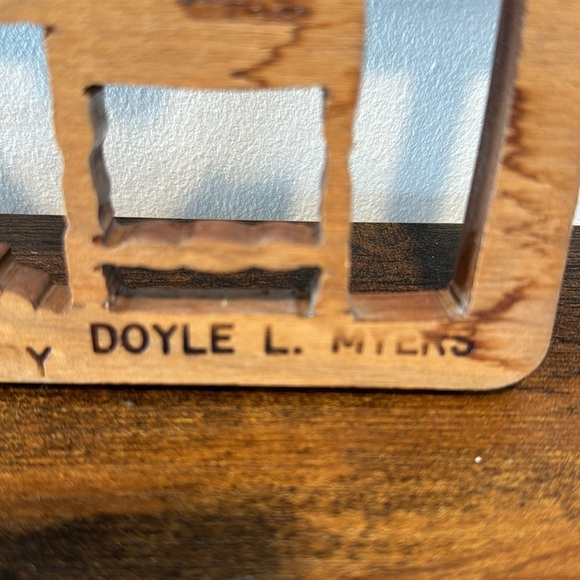 Cut Out Wood Art/ wall Hanging - Picture 4 of 6